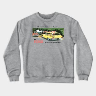 1960 FORD STATION WAGONS - advert Crewneck Sweatshirt